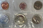 1964 90% Silver Proof Set, First Year Issued Kennedy Half Dollar