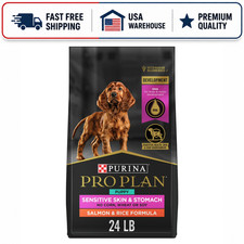 Purina Pro Plan Sensitive Skin Stomach Puppy Dog Food Salmon 24 lb