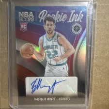 Panini NBA Hoops Rookie Ink Vasilije Micic RI-MIC Autograph Hornets
