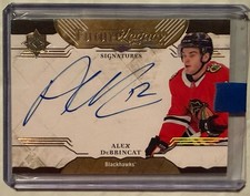 2017-18 Ultimate Collection Future Legacy Signatures #FLSAD Alex DeBrincat