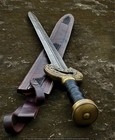 Handmade Herugrim Sword Replica with Scabbard,Wall Plaque with Scabbard VBS-07-A — photo 5