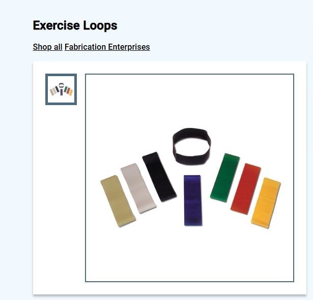 NEW! CANDO EXERCISE LOOP, RED ONLY, 30"