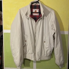 Vintage Baracuta Harrington G9 Jacket L Off White
