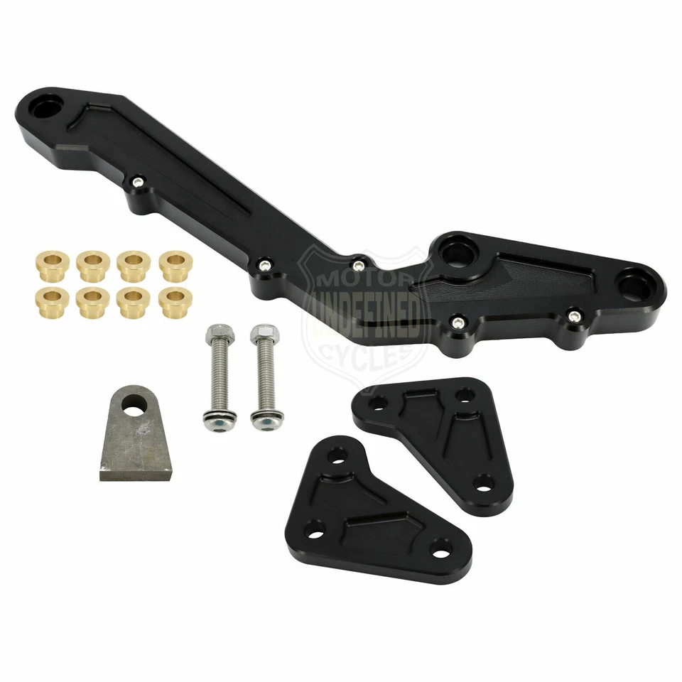 Kit de soporte basculante brazo oscilante asiento trasero de aleación Mortorcycle para BMW K75 K100 K1100  Foto 3 de 4