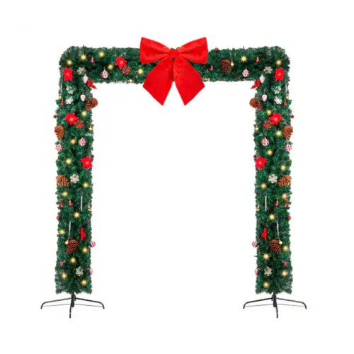 Winado 7.9 FT Christmas Artificial Tree Archway Decoration, Holiday Tree Arch