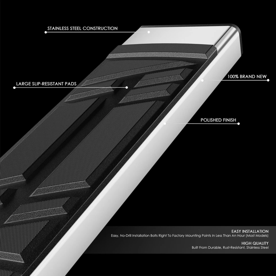 2 piezas para Chevrolet GMC 02-09 almohadilla plana rectangular de 6,5" Foto 2 de 4