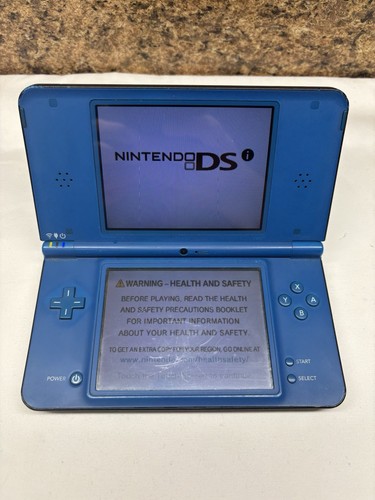 Nintendo DSi XL Handheld System Midnight Blue w/ Charger With 10 Games - Picture 6 of 8