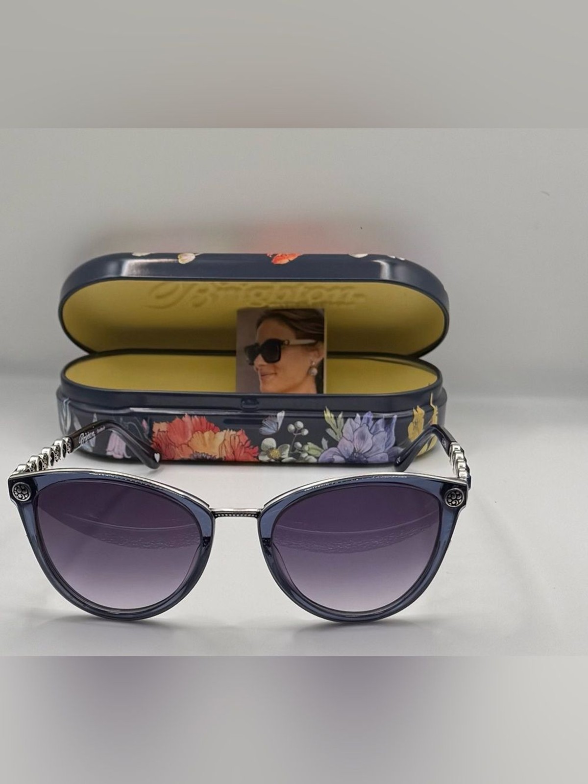 Brighton Elora Sunglasses with Original Brighton Floral Case