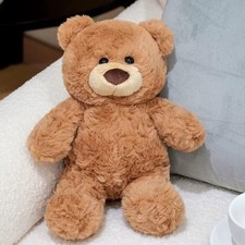 Teddy Bear Plush Toy, 10inches Teddy Bear Stuffed Animal Birthday for Brown