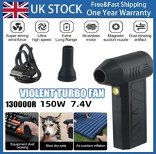 Turbo Blower Jet Fan Rechargeable Violent Turbofan Air Blower Powered 130000RPM