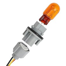 1Set Turn Signal Light Bulb Socket Wiring Harness Set, Car Lighting Bulb,