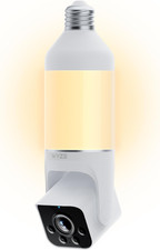 Bulb Cam - 2K HD Smart Light Bulb Security Camera with Color Night Vision