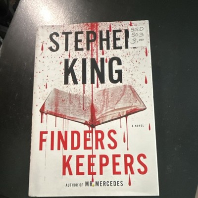 Stephen King Finders Keepers Hardcover 2015 Fiction Scribner Book