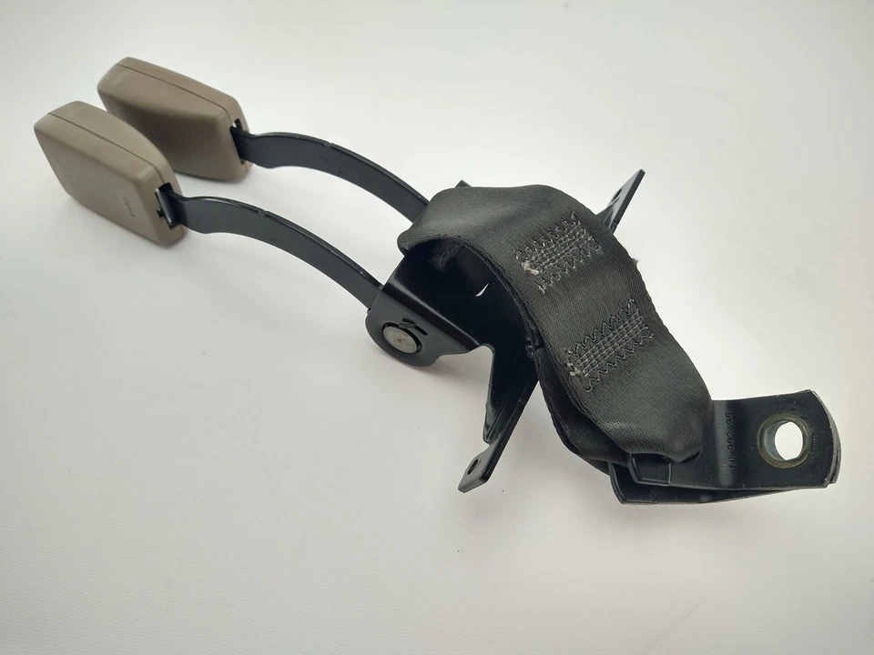 ✅ 2003-2006 Avalanche Escalade EXT segunda fila cinturón de seguridad hebilla marrón oscuro OEM Foto 4 de 4