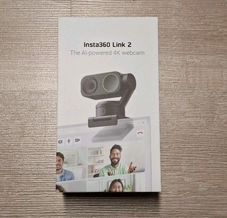 Insta360 Link 2 Webcam Graphitschwarz Original Verpackung