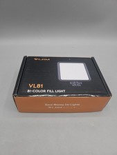 VL81 LED On Camera Video Fill Light Mini Rechargeable 3000mAh Battery Bicolor