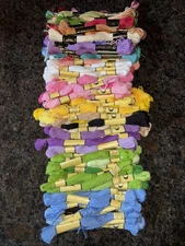 Lot of 100+ NEW Prism & DMC Embroidery Floss Skeins – Assorted – Cross Stitch #3