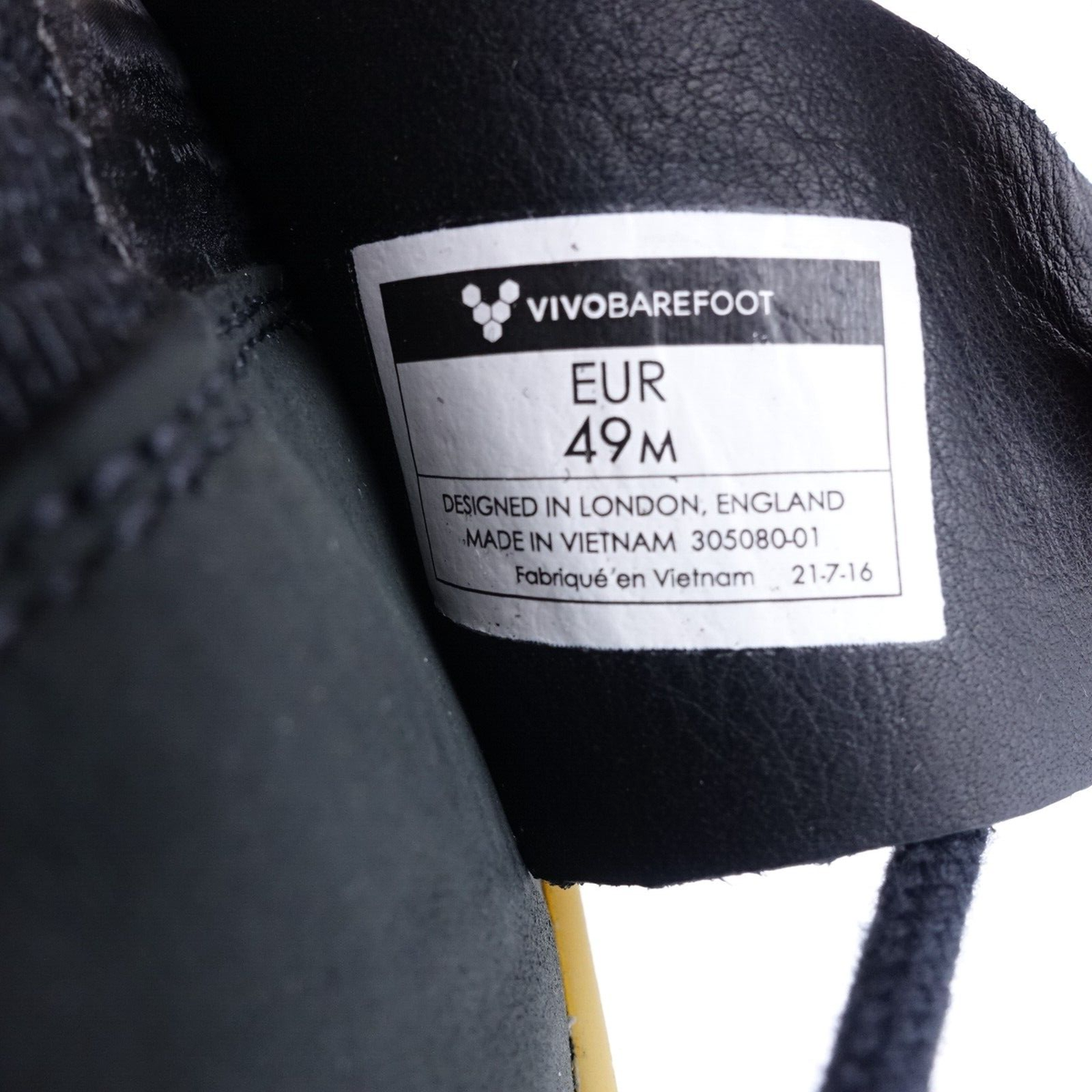 VivoBarefoot Magna FG Barefoot Hiking Boots 305080-01 Obsidian