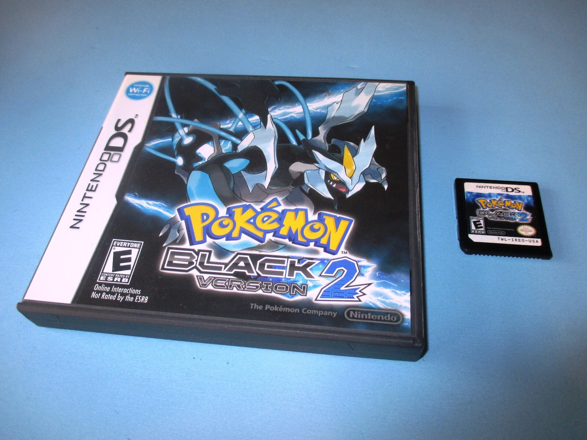 Pokemon Black 2 Version Nintendo DS Lite DSi XL 3DS 2DS w Pokemon Black 2 Version Nintendo DS Lite DSi XL 3DS 2DS w