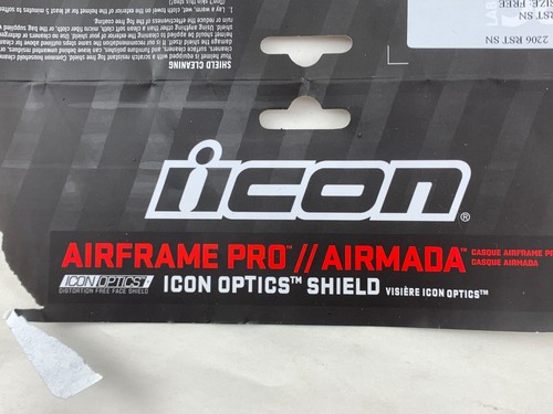 Icon IC-04 Clear Sunset Shield for Icon Airmada, Airframe Pro, Airform Helmets - Picture 2 of 7