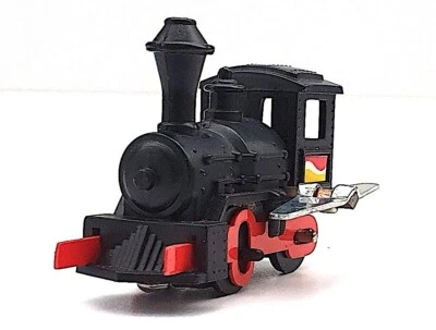 LOCOMOTIVE À VAPEUR MINI VIDÉO JOUET MÉCANIQUE ANCIEN À CLEF - Photo 1/4