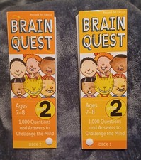 Brain Quest Grade 2 Ages 7-8 Revised 4th Edition 1000 Questions and Answers