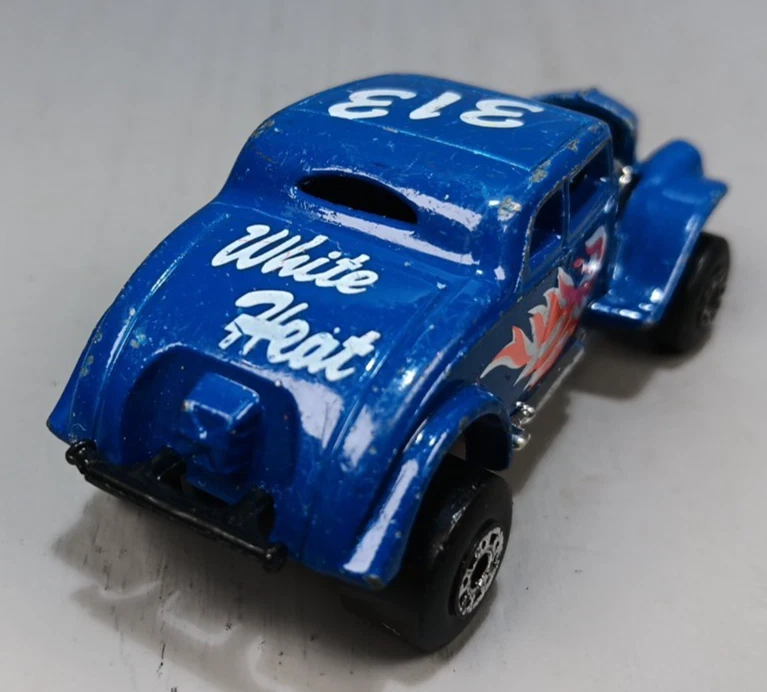 Matchbox 33 Willys Gasser/street rod "313" white heat - Image 3 of 4