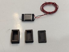 16x9mm Sugar Cube Speaker With 5mm 3mm 1mm Baffles For Esu Other Decoders 16x9mm Sugar Cube Speaker With 5mm 3mm 1mm Baffles For Esu Other Decoders