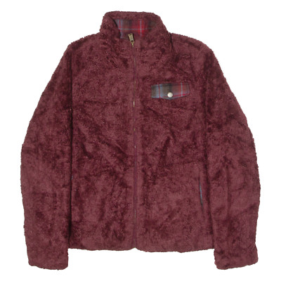 PENDLETON Damen Fleecejacke weinrot M