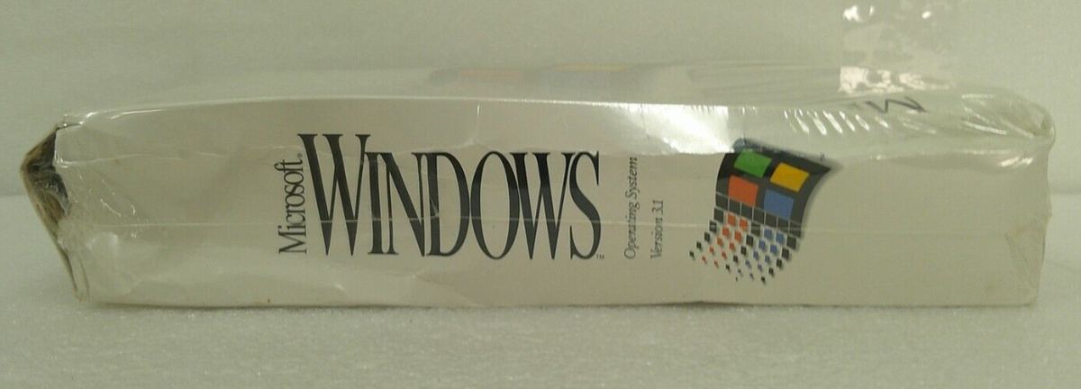 MICROSOFT WINDOWS VERSION 3.1 SEALED NEW P/N 56709 | eBay
