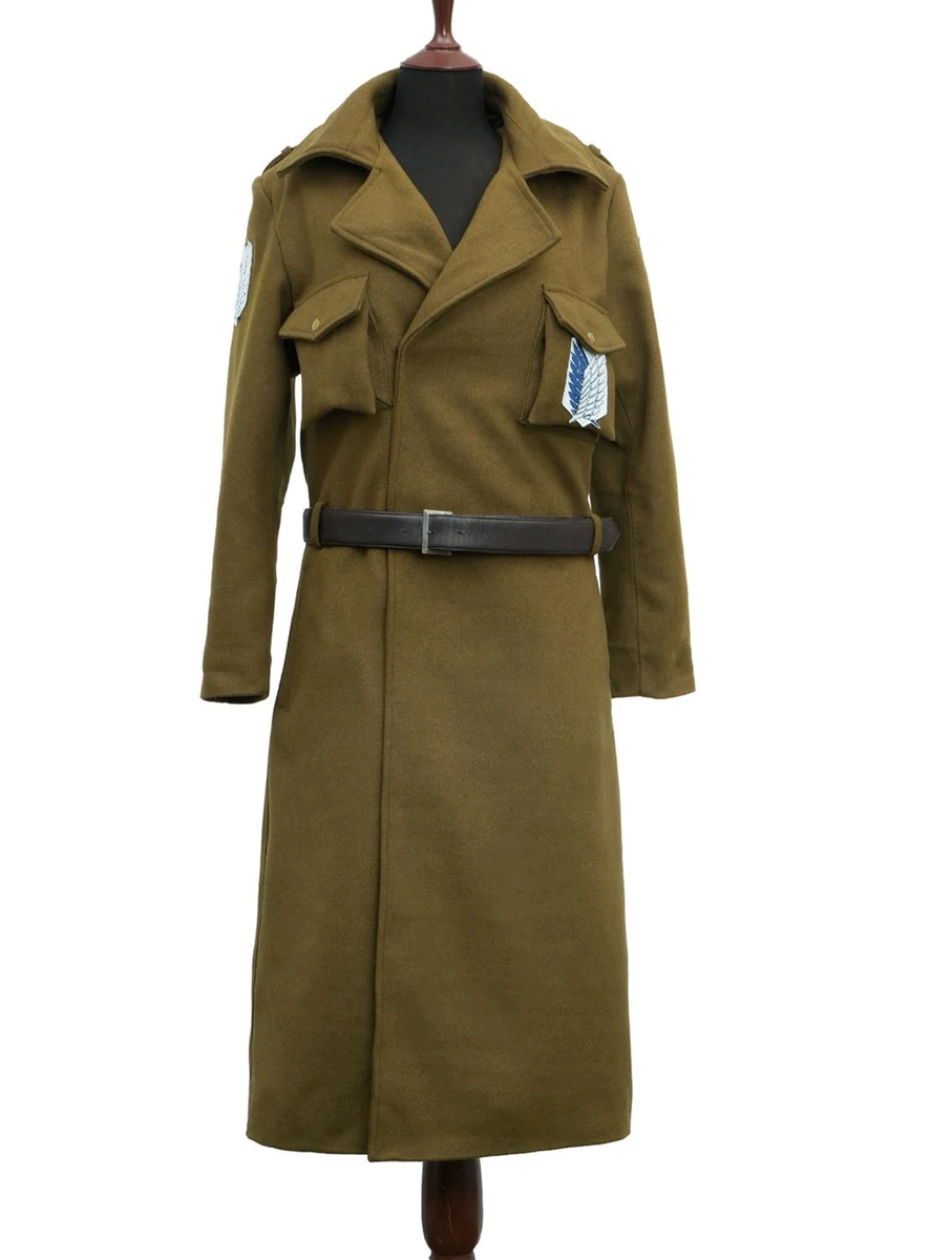 Scout Regiment Coat Aot Attack On Titan Scout Coat Handmade Attack