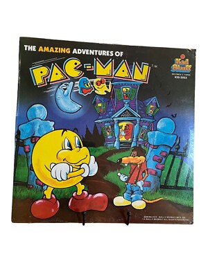 Pac-Man Sealed Vinyl Record LP Amazing Adventures Story Album VTG 1982 Rare New