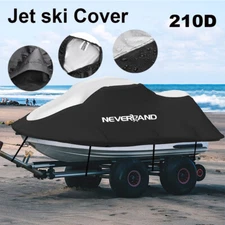 NEVERLAND PWC Jet Ski Cover Suitable for 2 3 Seater Jetski Heavy Duty Waterproof