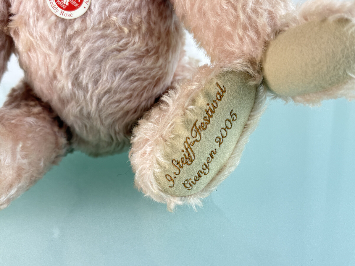 Steiff Animal 655845 Teddy Bear Rose 44 Cm. Top Condition | eBay