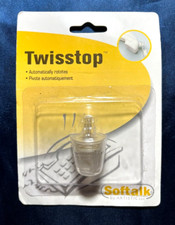 SOFTALK 01500 Twisstop Handset Cord Detangler CLEAR