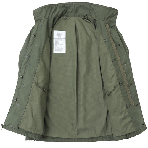 Chaqueta de trabajo American M65 rompevientos para hombre, rompevientos al aire libre con ventilador del ejército - Imagen 26 de 32