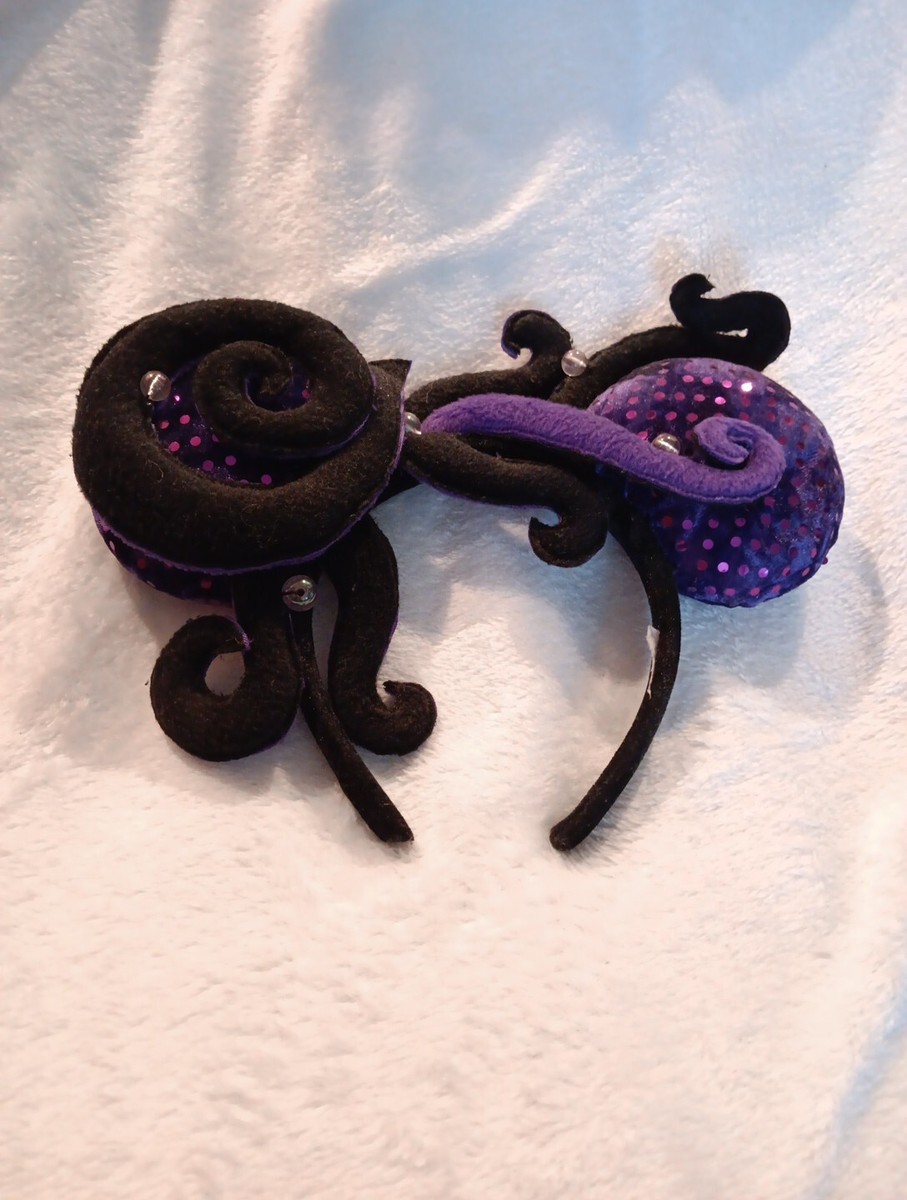 Disney Parks Authentic Purple/black Ursula Mickey Minnie  display picture 1
