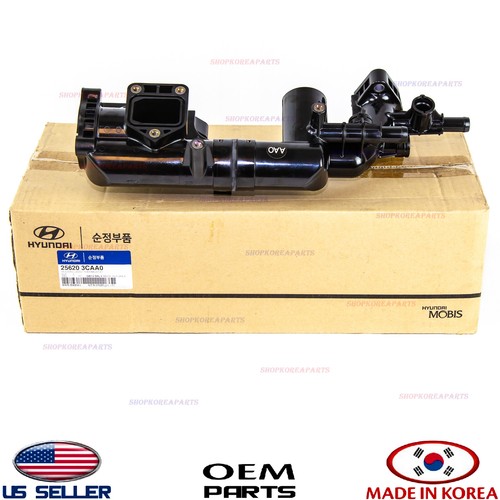 Genuine Thermostat Housing ⭐ OEM ⭐ 3.3L 3.5L Santa Fe Kia Cadenza