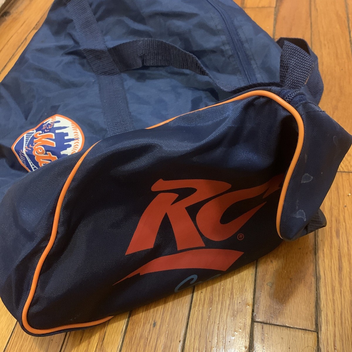 VTG New York Mets RC Cola Vintage Duffle Bag - Giveaway 1980's