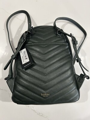 BOTKIER DAKOTA LEATHER BACKPACK $198 NWT BOTKIER DAKOTA QUILTED LEATHER CONVERTIBLE BACKPACK  main image 2