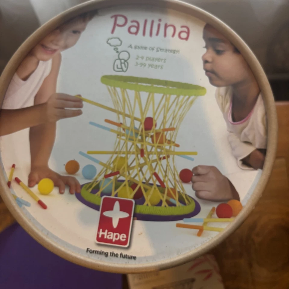 Hape Pallina Natural Wood Game Playset Educational Smart Toy - Missing 2 sticks - Image 4 of 4