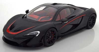 1:12 AUTOart McLaren P1 2013 flatblack/red