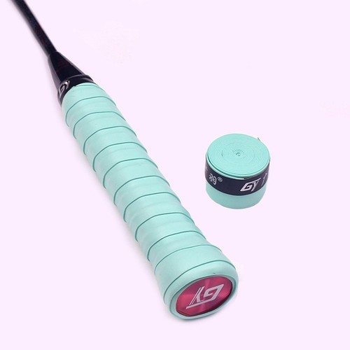 Rouleau De Ruban Antidérapant 53 M X 12 Mm Pour Raquette De Tennis, Badminton, Squash – Noir, En élastomère