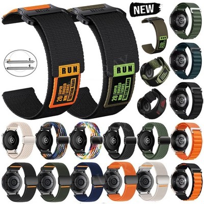 20mm Sports Nylon Loop Armband Für HUAWEI WATCH GT 3 Pro 43mm / GT 3 GT 2 42mm