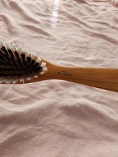Vintage Clothing Lint Brush West Germany 1960s Wooden Handle 10" wood