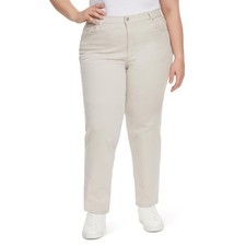 Gloria Vanderbilt Women's Amanda Classic High Rise Tapered 18 Plus, Stonewood