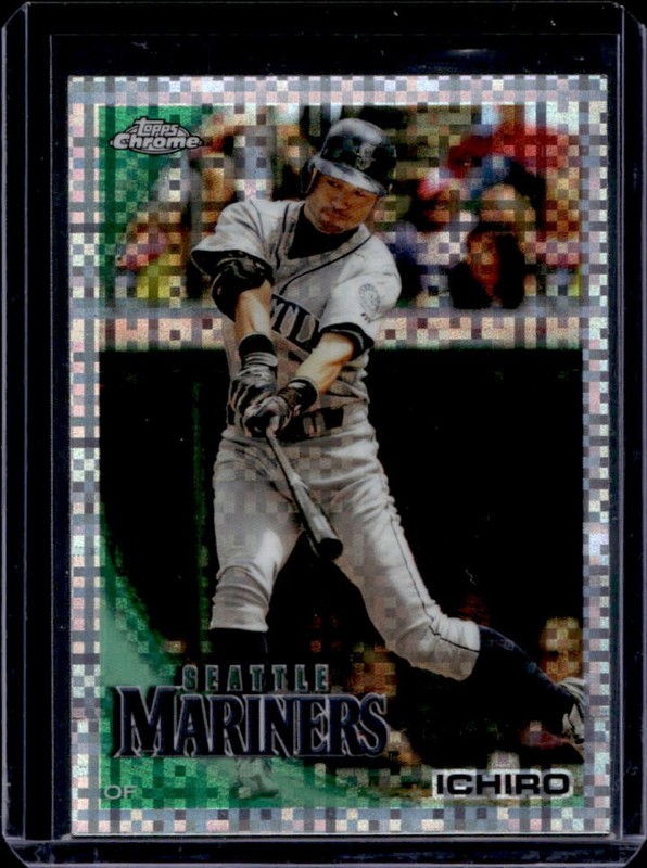 2010 Topps Chrome Ichiro Suzuki X Fractors #38 Mariners