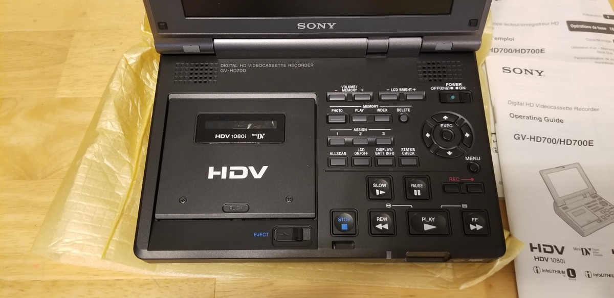 その他 SONY GV-HD700 Sony GV-HD700 Mini DV VCR for sale online | eBay