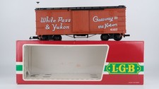 LGB G 4167 Güterwagen hellbraun "White Pass & Yukon"