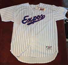 Montreal Expos Russell Athletic Authentic Collection Jersey New with Tags Sz 52